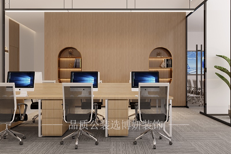 杭州舒适格调的办公室设计装修案例赏析