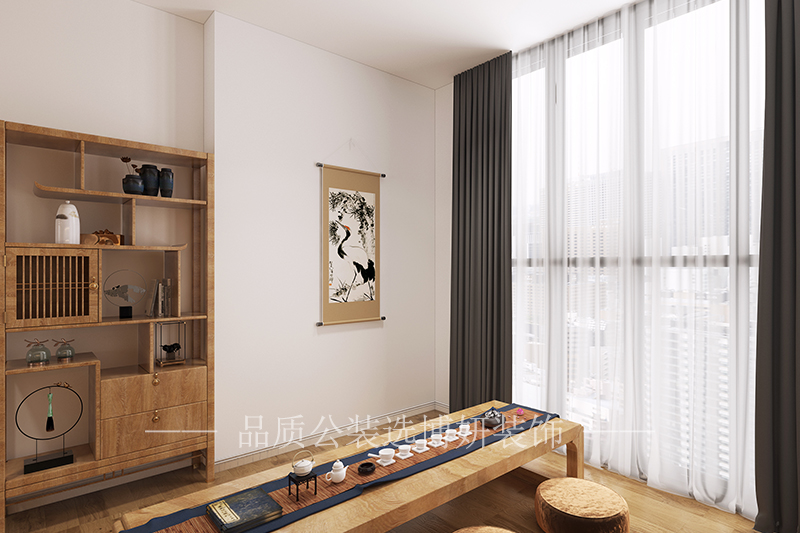 杭州原木簡約風普拉提瑜伽館裝修設計方案