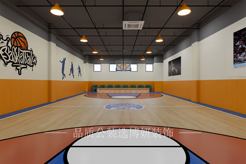 篮球馆设计装修,篮球馆设计效果图,篮球馆设计案例