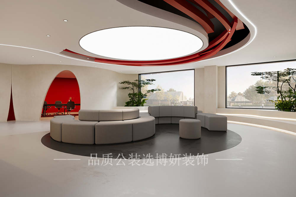 杭州创意艺术培训机构装修设计效果图
