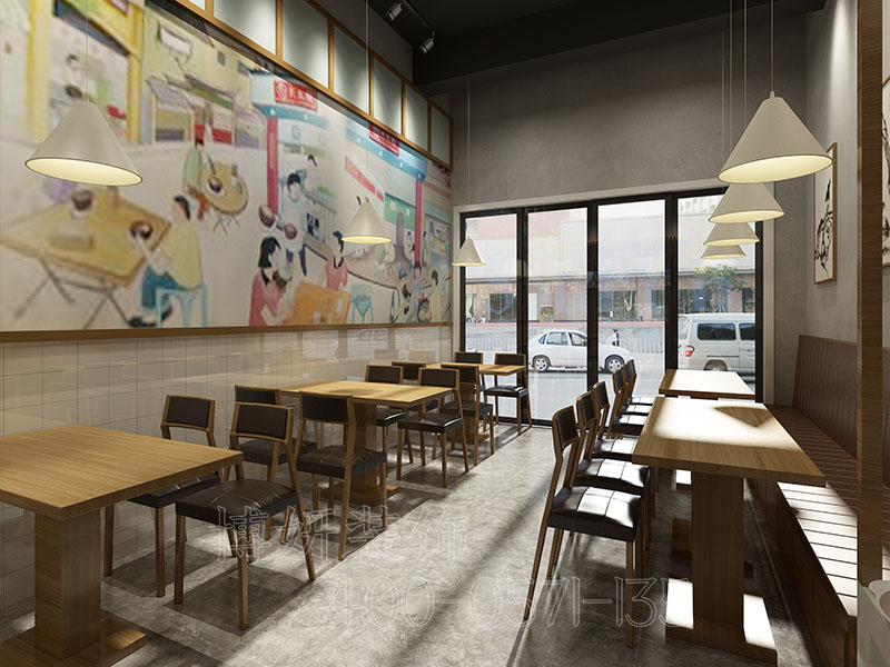 早餐店装修设计,杭州早餐店装修设计,杭州早餐店装修设计要点